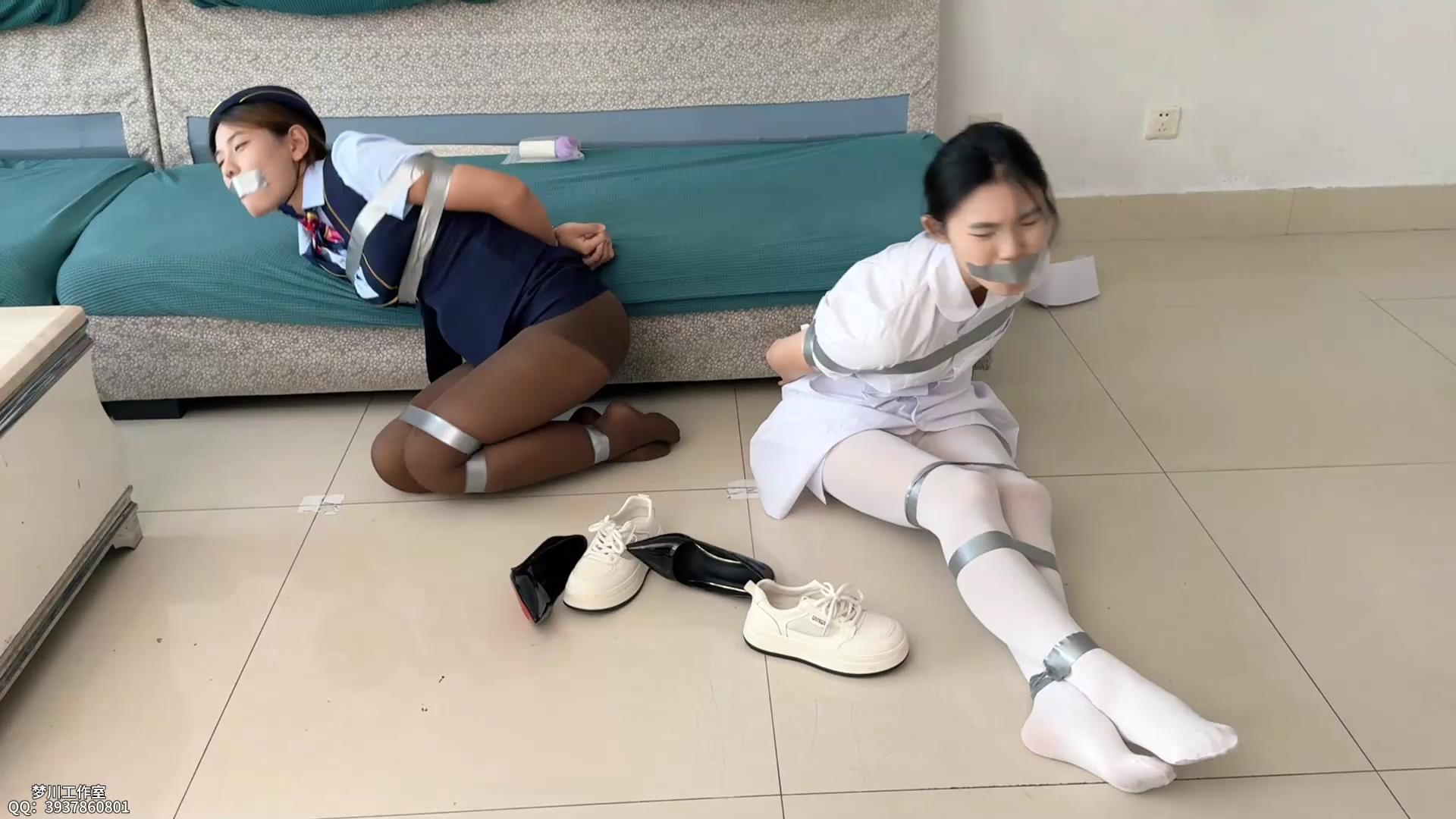 梦川 双人弹力球 口球堵嘴胶带紧缚效果验[00_10_43][20250920-110448].jpg