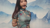 【秦韵绳屋】新模佳一，一米七，初来乍到披绳衣