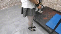 飞天原创 继续审问JK少女毒犯希希,还是不配合,直接禁锢