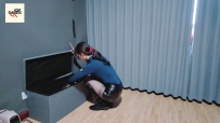 秦韵绳屋 落入圈套的女搜查宫