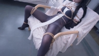 丝米 惩罚堕落修女Ⅲ 抓住一只连体丝袜的美艳修女，固定