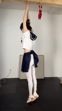 眼眸出品 芭蕾鞋垫脚定时电击调教