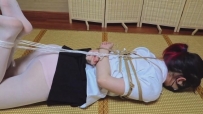 【渎竺】【川川】 细尼龙绳后手缚