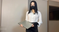 绳影社 美女销售用捆绑缓解工作压力
