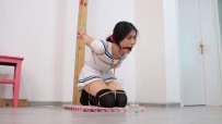 MUMUZI黑丝股绳海老吊缚放置