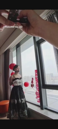 【定制】模特蓝的礼裙后手观音