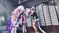 BadCat 妙妙X依依X多比赛飞儿X暇蝶X风堇原创TK剧情三女互玩